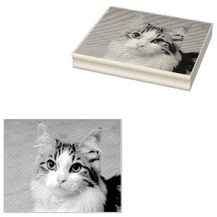 Make Your Own Custom Photo Pet Cat Dog Animal Rubber Stamp