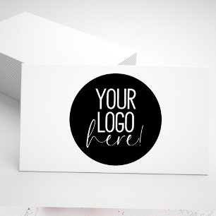 Make Your Own Custom Round Business Logo Self-inking Stamp