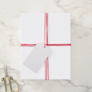 Make Your Own Custom Set of 10 Gift Tags and Twine