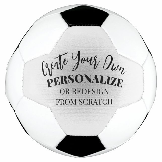 Make Your Own Custom Soccer Ball (Front)