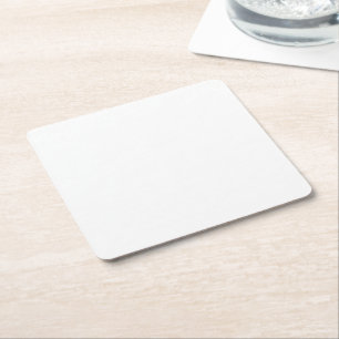Make Your Own Custom Square Paper Coasters