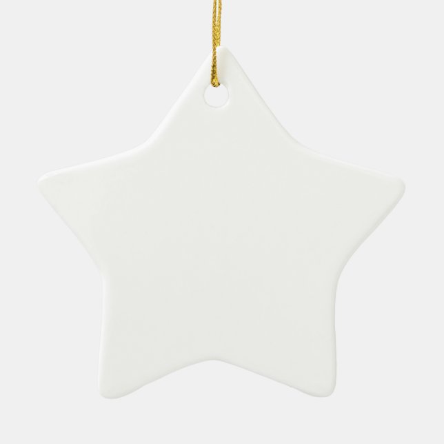 Make Your Own Custom Star Ornaments (Front)