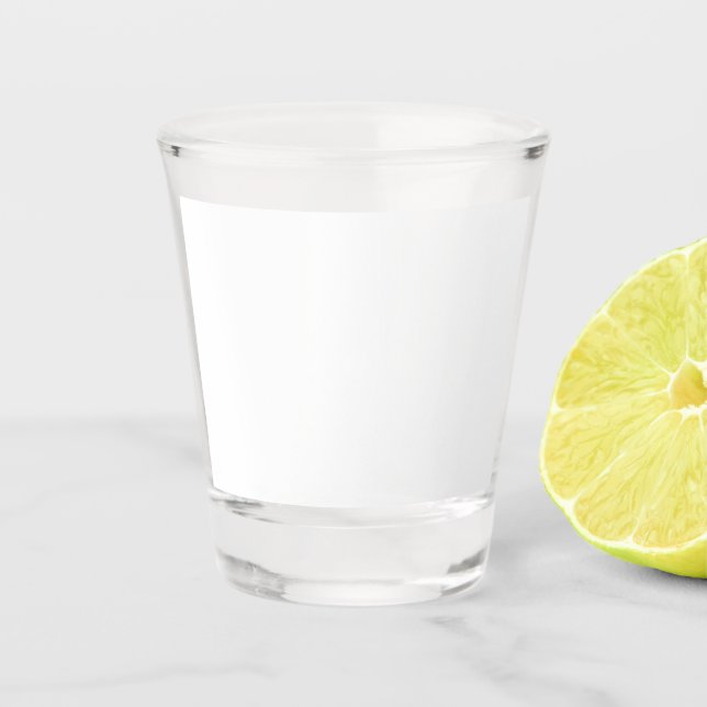 Make your Own Customisable Shot Glass (Front)