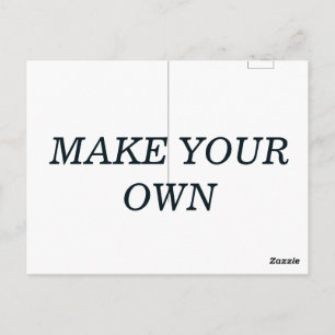 Make your own customised postcard