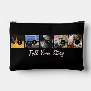 Make your own decor easily with 5 images on a accessory pouch