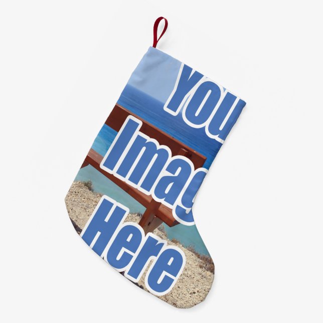 Make Your Own DIY Personalised (2 sided) Small Christmas Stocking (Front (Hanging))