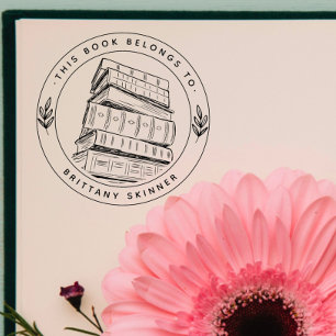 Make Your Own Elegant Custom Book  Self-inking Stamp