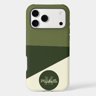 Make Your Own Elegant Olive Green & Cream Custom