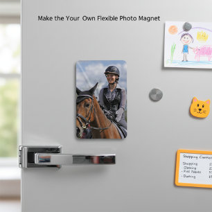 Make Your Own Flexible Photo Magnet