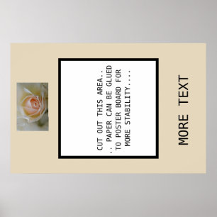 MAKE YOUR OWN  "INSTA--GRAM"  PHOTO FRAME... POSTER