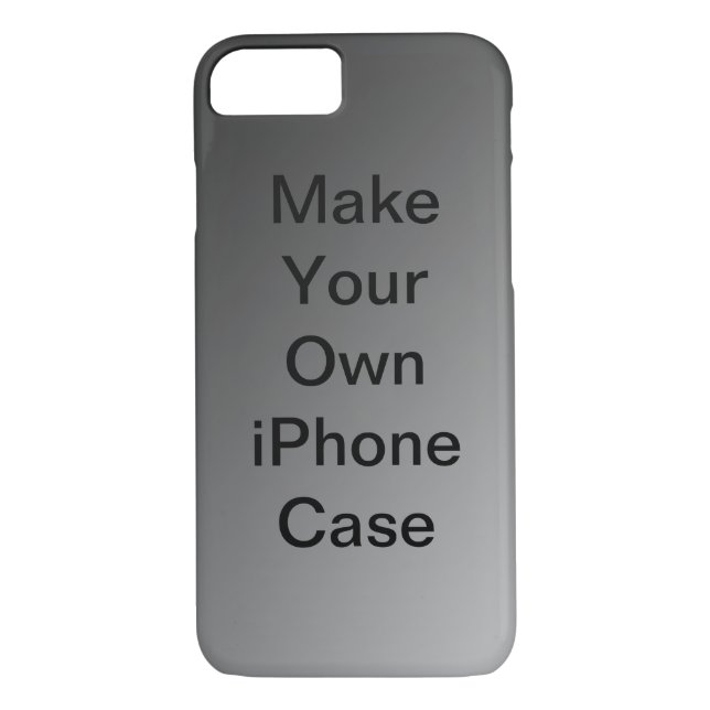 Make Your Own iPhone Case (Back)