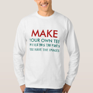 Make your own long-sleeve shirt