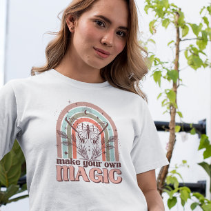 Make Your Own Magic Boho Rainbow T-Shirt