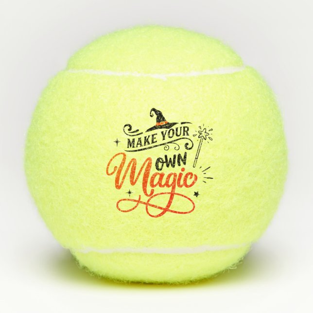 Make Your Own Magic | Halloween Tennis Balls (Front)