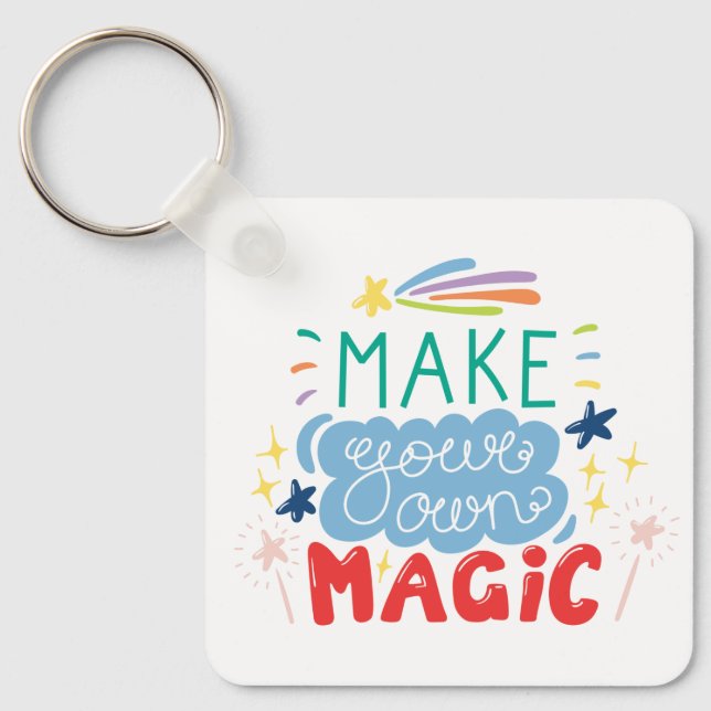 Make Your Own Magic Key Ring (Front)