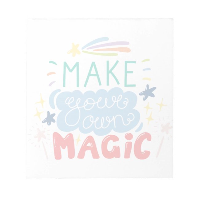 Make Your Own Magic Notepad (Front)