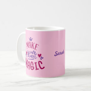 Make Your Own Magic Personalised Name Coffee Mug