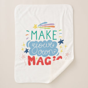 Make Your Own Magic Sherpa Blanket