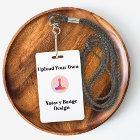 Make Your Own Modern Notary Photo ID Custom Blank