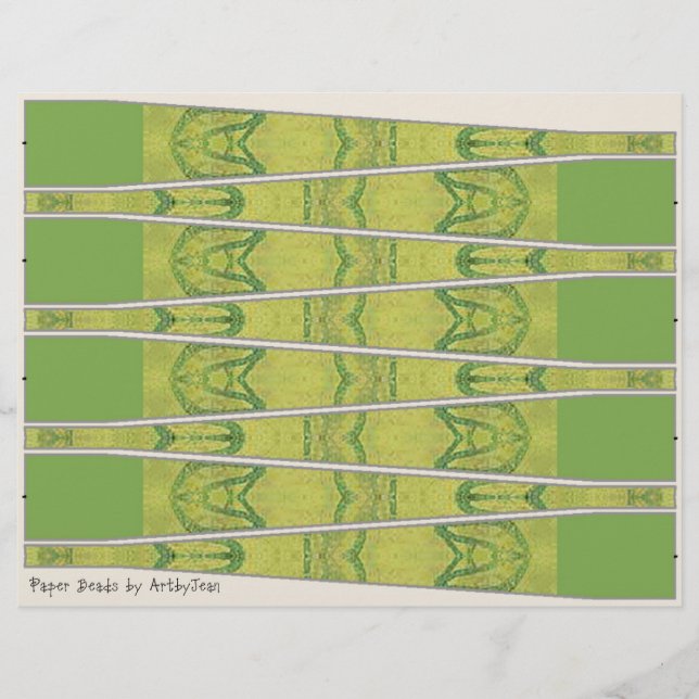 Make Your Own Paper Beads (Front)