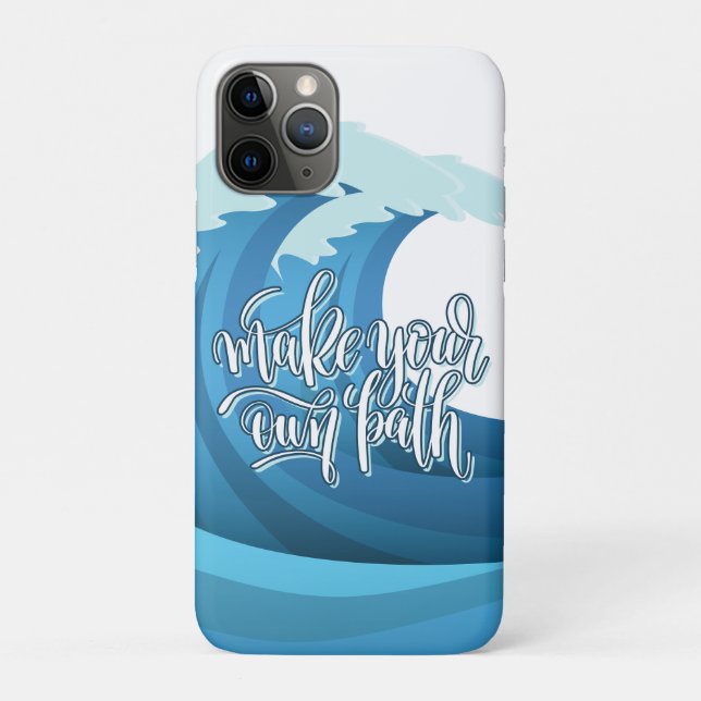 Make your own path | Motivational Quote Case-Mate iPhone Case (Back)