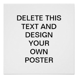 Make Your Own Perfect Poster