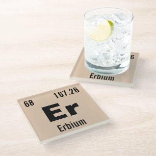Make Your Own Periodic Table of The Elements Glass Coaster
