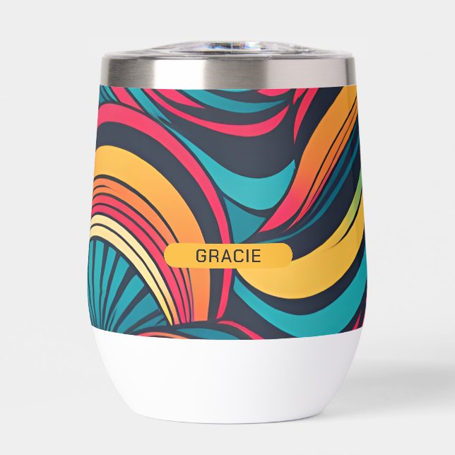Make your own personalised abstract pattern (Front)
