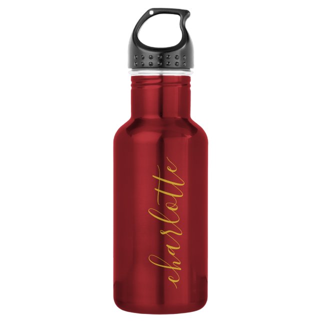 Make your own personalised name 532 ml water bottle (Front)