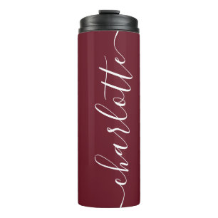 Make your own personalised name thermal tumbler