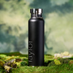 Make your own personalised name water bottle<br><div class="desc">Make your own personalised name water bottle from Ricaso - available in different colours</div>