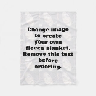Make your own personalised photo fleece blanket