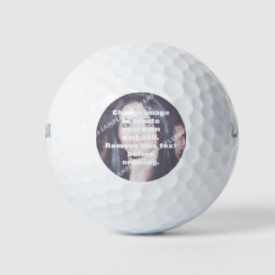 Make your own! personalised photo golf balls