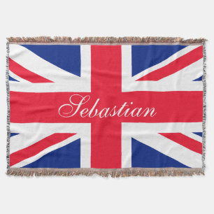 Make Your Own Personalised UK Flag Throw Blanket