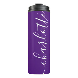 Make your own personalized name thermal tumbler