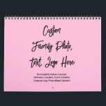 Make Your Own Photo Calendars & Custom Calendars<br><div class="desc">Looking for a personalised photo calendar online? Make your own calendar with zazzle. Just pick a template and add photos. Create Your Own Customisable year calendars for any custom year or occasion like new year, Christmas, easter, family reunion, weddings keepsake, or for corporate gift, company promotional gift. Family Photo Calendars,...</div>