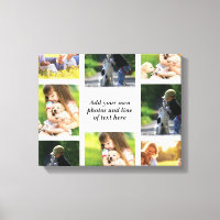 Make your own photo collage and text