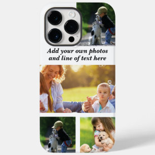 Make your own photo collage and text  Case-Mate iPhone 14 pro max case