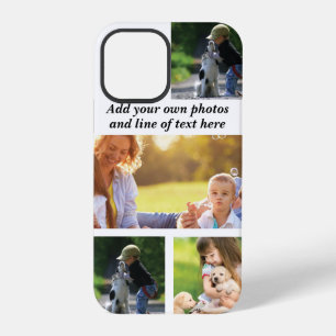 Make your own photo collage and text iPhone 12 pro case