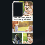 Make your own photo collage and text  samsung galaxy case<br><div class="desc">Make your own photo collage and text</div>