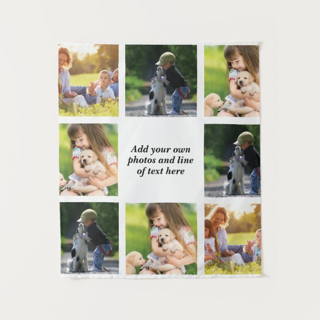 Make your own photo collage and text tapestry (Front)