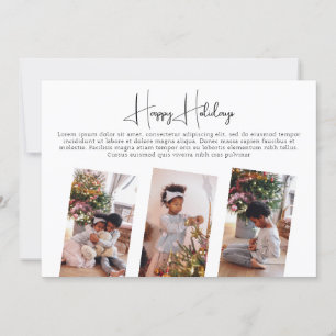 Make Your Own Photo Collage Personalised Christmas Holiday Card