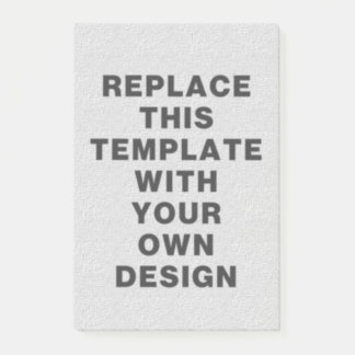 Make Your Own Portrait Orientated 4 x 6 inch Post-it Notes