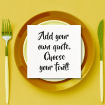 Make your own quote personalised