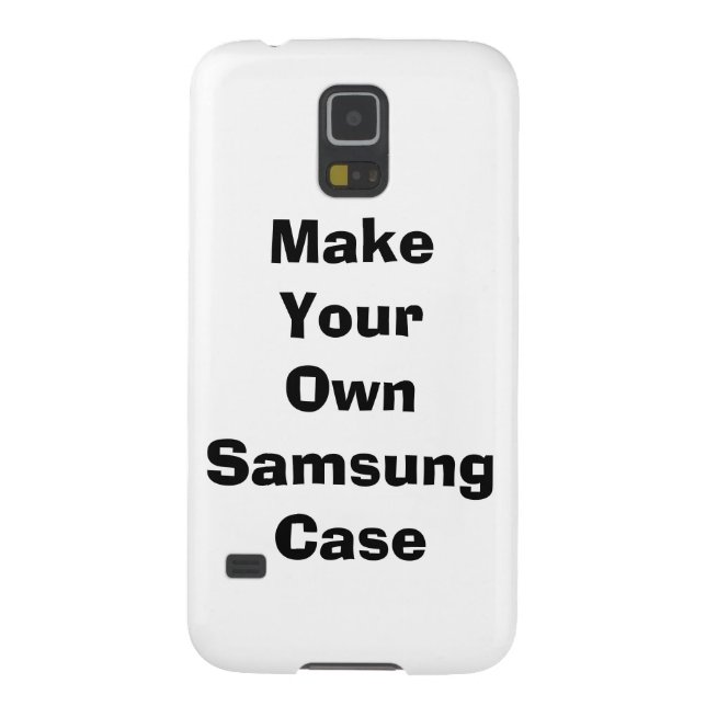 Make Your Own Samsung, Or Other Case (Back)