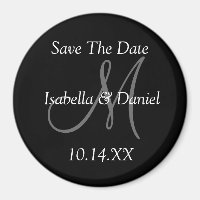 Make Your Own Save The Date Magnet