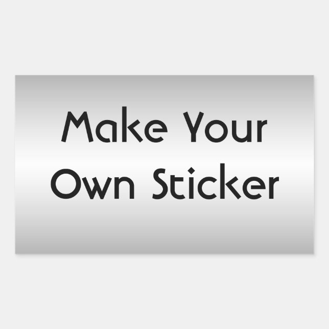 Make Your Own Sticker (Front)
