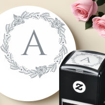 Make Your Own Stylish Monogram Stamp