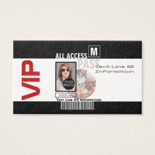 Make Your Own VIP Pass 8 ways to Personalise