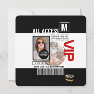 Make Your Own VIP Pass 8 ways to Personalise